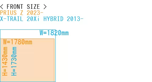 #PRIUS Z 2023- + X-TRAIL 20Xi HYBRID 2013-